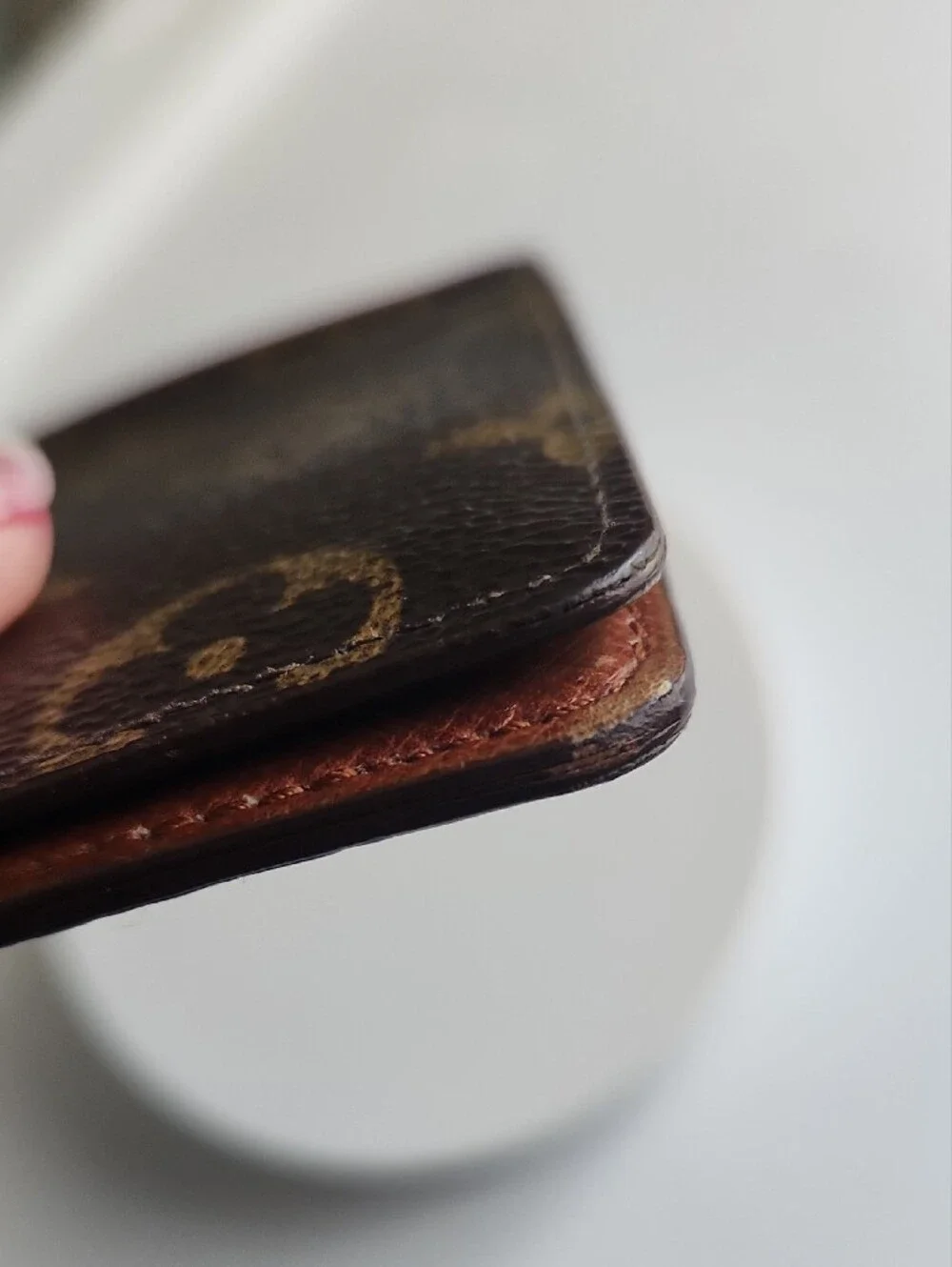 Louis Vuitton Monogram Canvas Bifold Wallet - Dark Brown & Tan